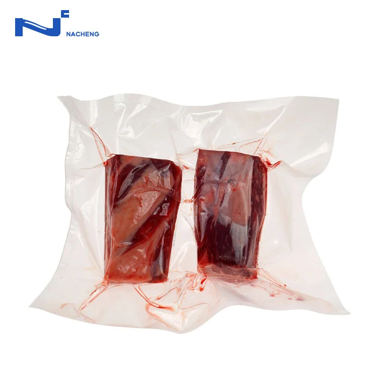Saco de vácuo para embalagem de carne